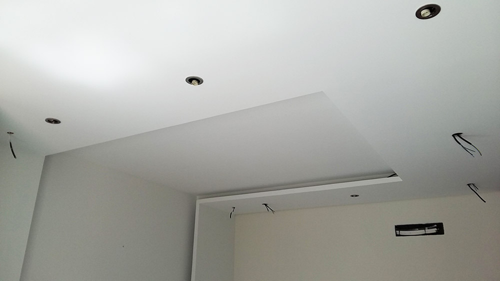 Fase de acabamento da obra