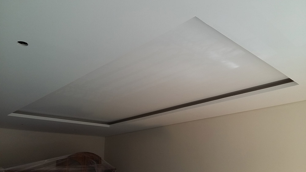 Fase de acabamento da obra